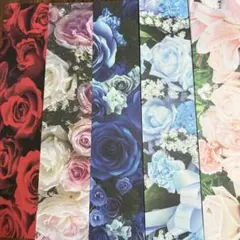 デザインペーパー　A4 まとめ売り 50枚 花柄 ③