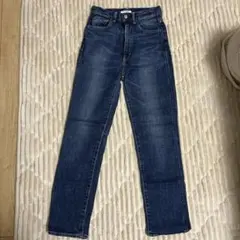 SLYJEANS ブルー ストレートデニム ハイウエスト