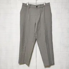 ワイドテーパードタックイージーパンツ　メンズ　(L)　GU　ジーユーのサムネイル