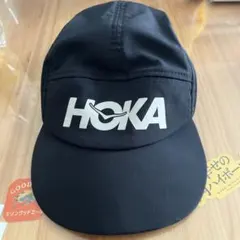 HOKA ONE ONE キャップ　ブラック