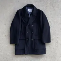 90s J.PRESS ミリタリーピーコートウール地 【VINTALOG】