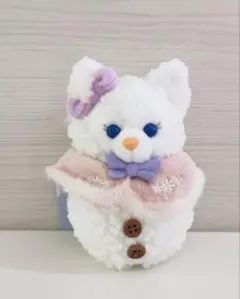 ディズニーシー 雪だるま ぬいぐるみバッジ シークレットオブスノーウィーデイ