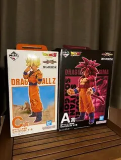 ドラゴンボール　一番くじ　フィギュア2点セット