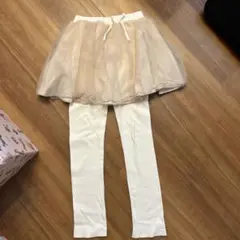 新品♡petit main レギンス付きスカート