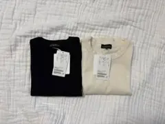 新品　未使用　グリーンレーベル　ワッフルTシャツ　2枚セット