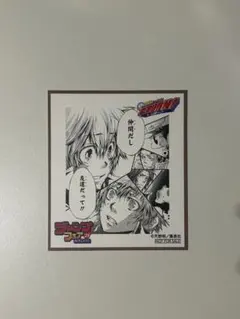 ジャンプフェア2025　inアニメイト　ミニ色紙　家庭教師ヒットマンREBORN
