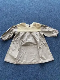 après les cours ベージュ ワンピース 90