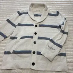 GELATO PIQUE HOMME カーディガン ホワイトストライプ