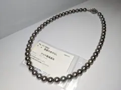 極大珠】南洋タヒチ黒蝶真珠ネックレス 8.3-11.8mm 60.0g - メルカリ