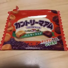 不二家 カントリーマアム 透明窓付きポーチのサムネイル