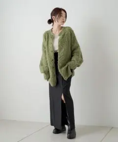 Kastane カスタネ ハイウェストペンシルスリットスカート Sサイズのサムネイル