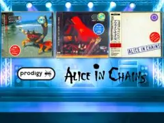 プロディジー The Prodigy アリス・イン・チェインズ CD３枚セット