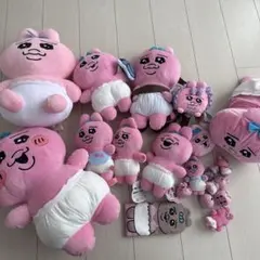 おぱんちゅうさぎ ぬるぬるず ゼンマイぬいぐるみ コンプリート コンプ