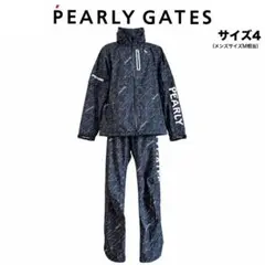 【未使用】定価4.8万円 PEARLY GATES ジップアップレインワンピース 定価4.8万】パーリーゲイツ レインウェア ワンピース（L相当） MM