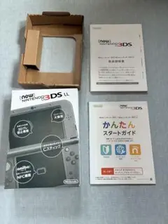 【空箱のみ】new Nintendo 3DS LL メタリックブラック 本体なし