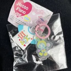 新品未使用♡メゾピアノ♡立体うさぎ♡マスコットうさぎ♡4点セット♡ mezzo piano 35th Anniversary シリアルナンバー入り うさぎのぬいぐるみ