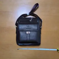 WEIXIER メンズ ショルダーバッグ ブラウン