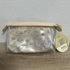 ちいかわ mitte クリアポーチ うさぎ モモンガ　未使用品