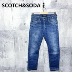 SCOTCH&SODA メンズ スリムストレートデニム ストレートジーンズのサムネイル