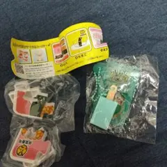 ガリガリくんストラップ&元気寿司コースター