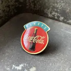 ヴィンテージ フランス ピンバッジ コカコーラ ロゴ ボトル 炭酸飲料のサムネイル