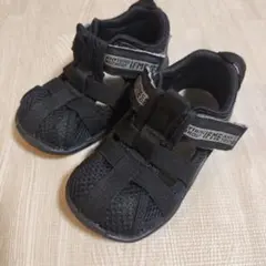 IFME イフミー 黒 ブラック サンダル 14.5cm