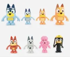 「新品」Bluey ブルーイ　ミニフィギュア8体セット✨