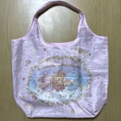 カードキャプターさくら×リトルツインスターズ　エコバッグ　キキララ　サンリオ