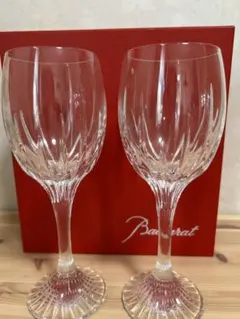 Baccarat バカラ ペアワイングラスJupiter 2個セット新品未使用