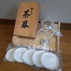 銀仕上　茶器　急須　茶器セット　AZUMA