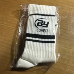 ナルミヤ　by LOVEiT ロゴラインソックス M(17-20cm)