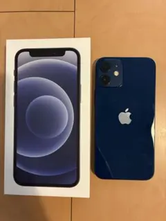 Apple iPhone 12 128GB ブルー　箱付き