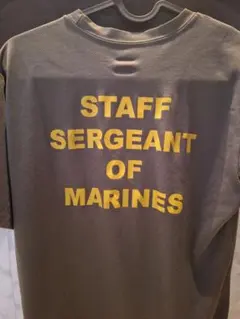 古着　米軍　Tシャツ　Lサイズ　オリーブ