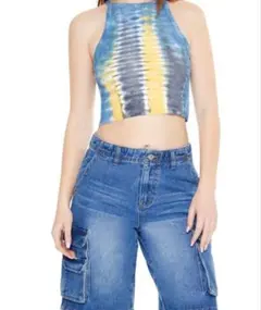 【新品】FOREVER 21 キャミソール タイダイキャミのサムネイル