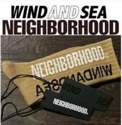 NEIGHBORHOOD × WIND AND SEA Socks Beigeのサムネイル
