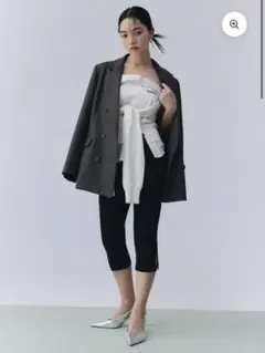 ⭐︎新品未使用⭐︎ EIMY サブリナパンツ　ブラック　Ｍ