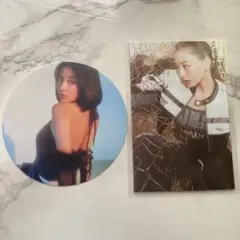 TWICE ジヒョ ステッカー メッセージカード