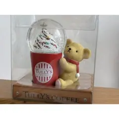 TULLY'S COFFEE タリーズ スノーグローブ ベアフル スノードーム