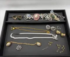 【遺品整理】アクセサリー まとめネックレス リング イヤリングピアスなど