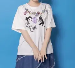 【scolar】天日干しアニマルぬい刺繍Tシャツ《土日限定割引中》のサムネイル