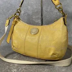 00s coach vintage enamel hand bag y2k