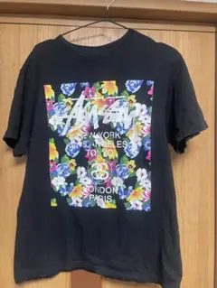 Stussy フラワープリント Tシャツ Sサイズのサムネイル