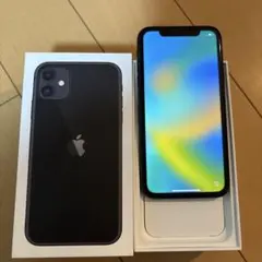 Apple iPhone 11 ブラック 本体