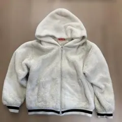 Simplify フリースジャケット ホワイト　150-160cm