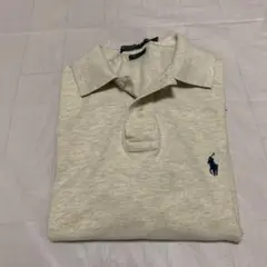 着用回数１回 Polo by Ralph Lauren アイボリーポロシャツ M