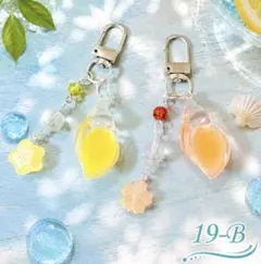海の貝がらキーホルダーセット　100円　匿名配送
