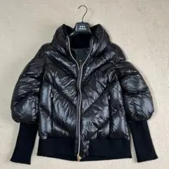 sacai サカイ ダウンライク ニット切替 パファージャケット サイズ4 