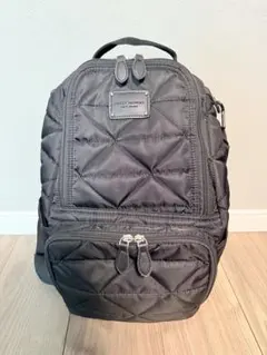 美品】MARC JACOBS キルティング リュック グレー - メルカリ