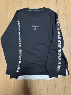KANGOL スウェット Lサイズ ブラック