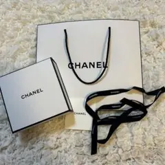 CHANEL ショッパー袋と空箱のセット